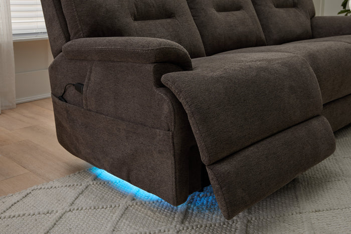 Zofa Flexsteel Power recline sofa