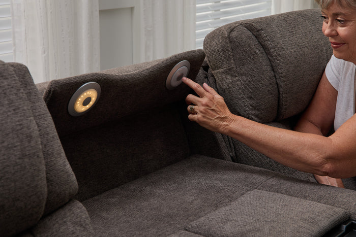 Zofa Flexsteel Power recline sofa