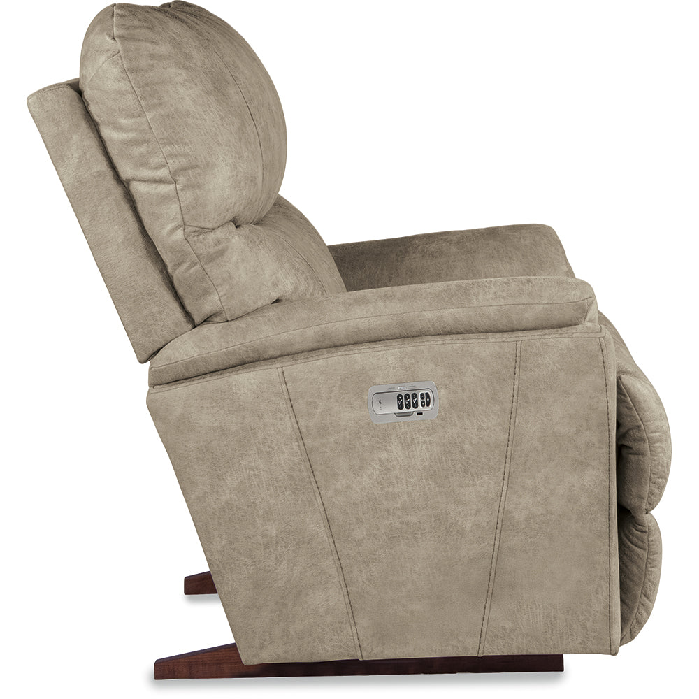 La-Z-Boy Trouper Power Rocking Recliner w/ Headrest & Lumbar