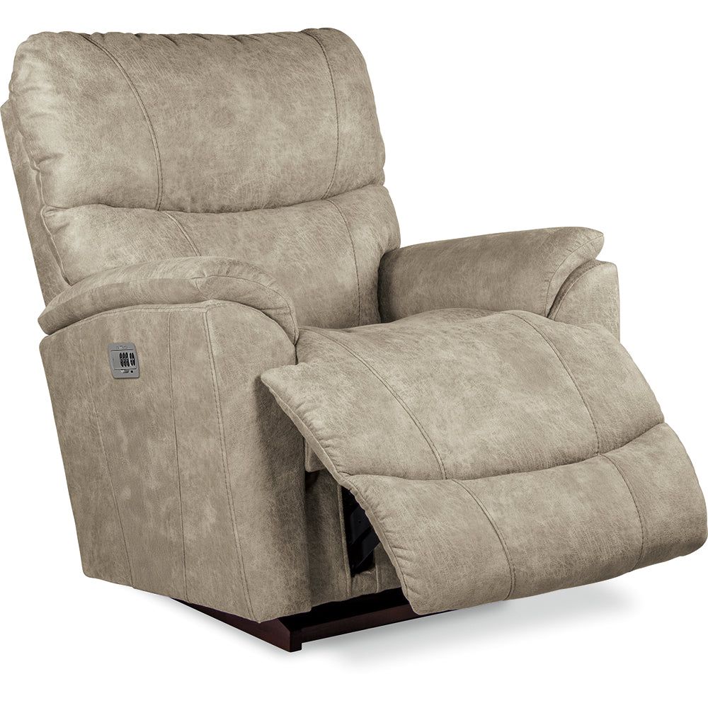 La-Z-Boy Trouper Power Rocking Recliner w/ Headrest & Lumbar