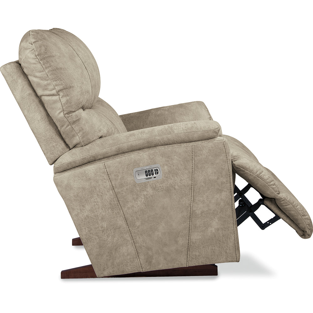 La-Z-Boy Trouper Power Rocking Recliner w/ Headrest & Lumbar
