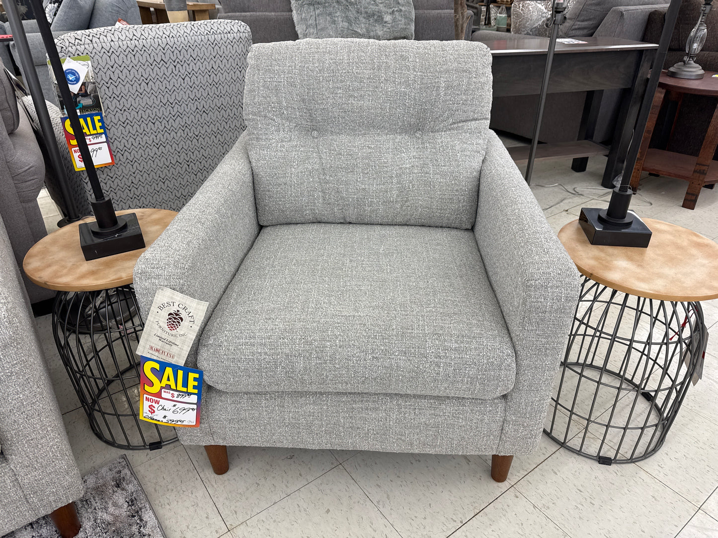 Bestcraft 3301 Sofa with Matching Chair & Ottoman