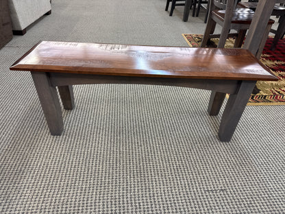 Amish Stone Lake 6 Piece Solid Rough Sawn Maple Table Set