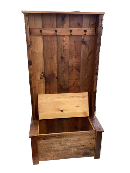 Amish Crafted Barnboard Hall Tree