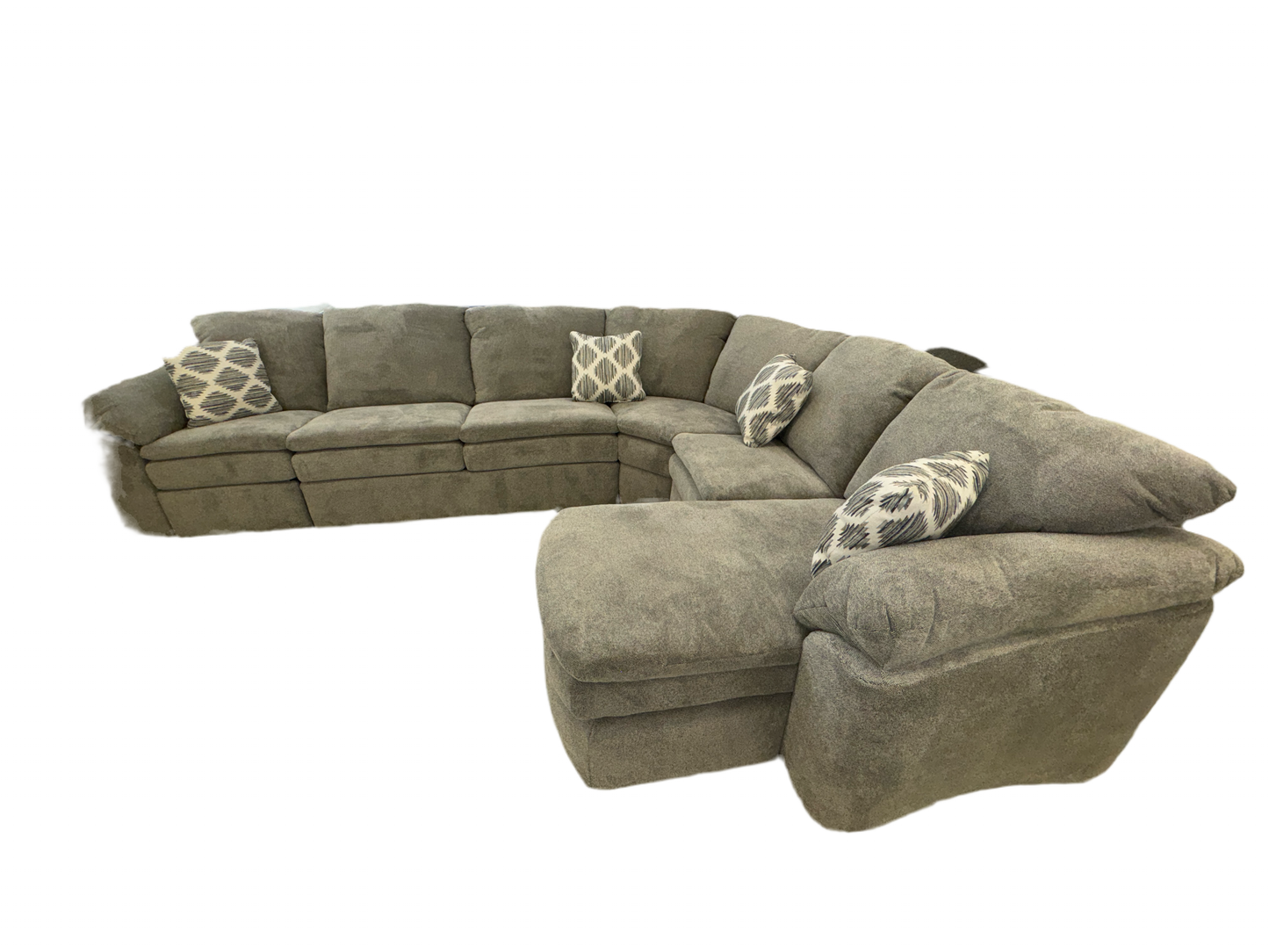 Alexvale 5pc Sectional w/ Chaise & Power Recliner