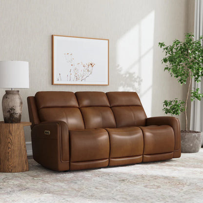 Allister Flexsteel Power recline sofa