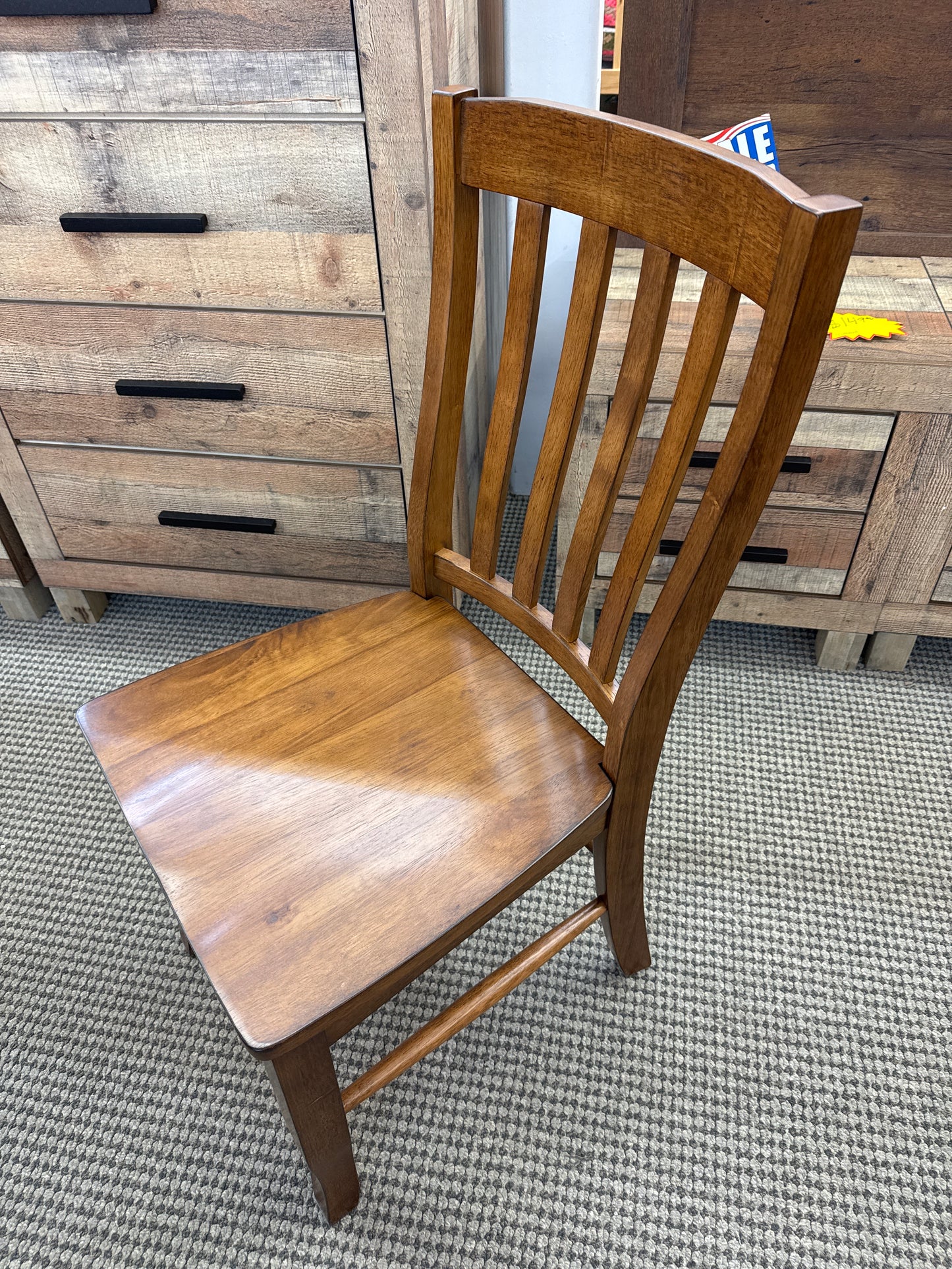 All Wood Furniture Dark Walnut Drop Leaf 3 Piece Table Set