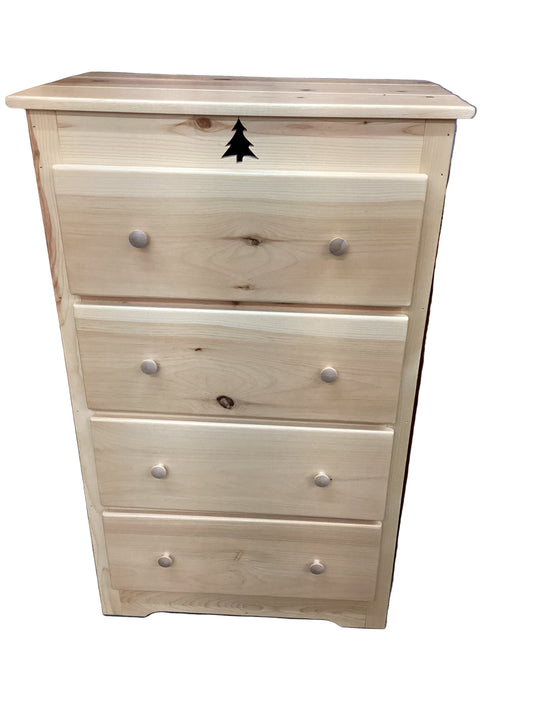 Pine 4 Drawer Chest