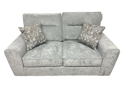 Milton Green Sofa & Loveseat Set (Light Gray)