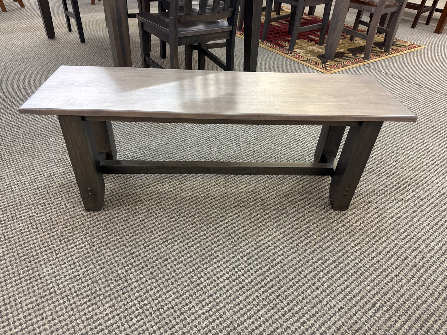 Amish Maple Ridge 6 Piece Solid Maple Table Set