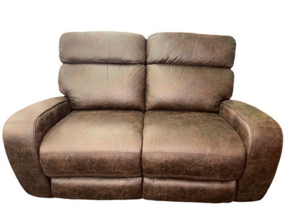 Flexsteel Power Recline Sofa w/ Matching Loveseat (Discontinued)