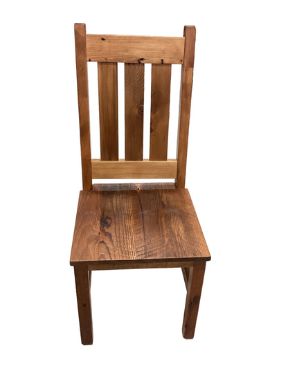 Barnboard dining chairs