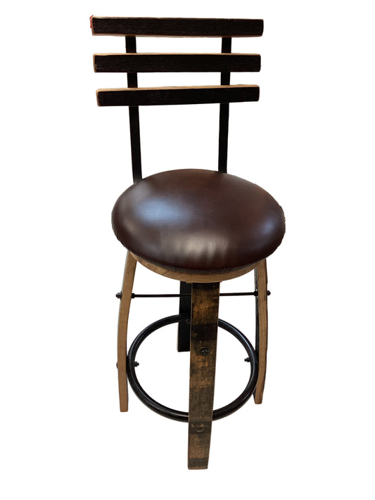 Whiskey Barrel 30" Bar stools