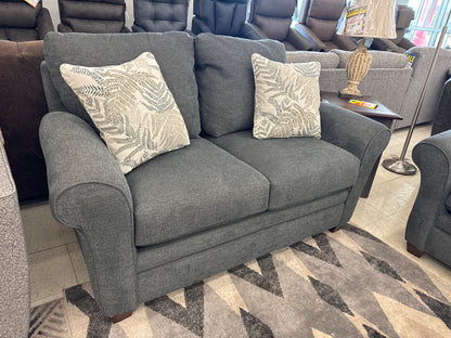 La-Z-Boy Natalie Stationary Sofa w/ Matching Loveseat