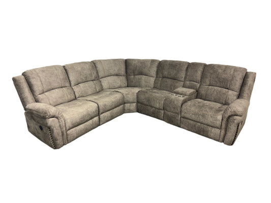 Milton Green Power Reclining Sectional w/ Console