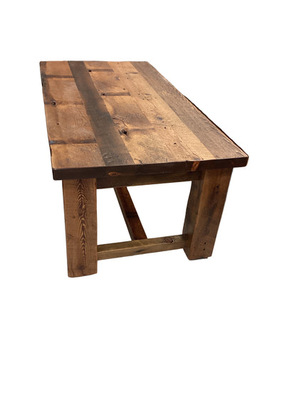 Amish Crafted Barnboard Coffee Table