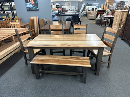 Amish Made Hickory Dining Set