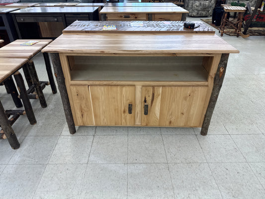 Amish Hickory Log 52" TV Stand