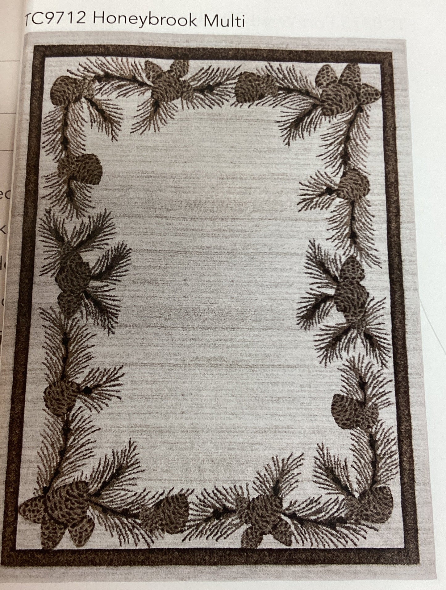 5'x8' Honeybrook Multi Rug