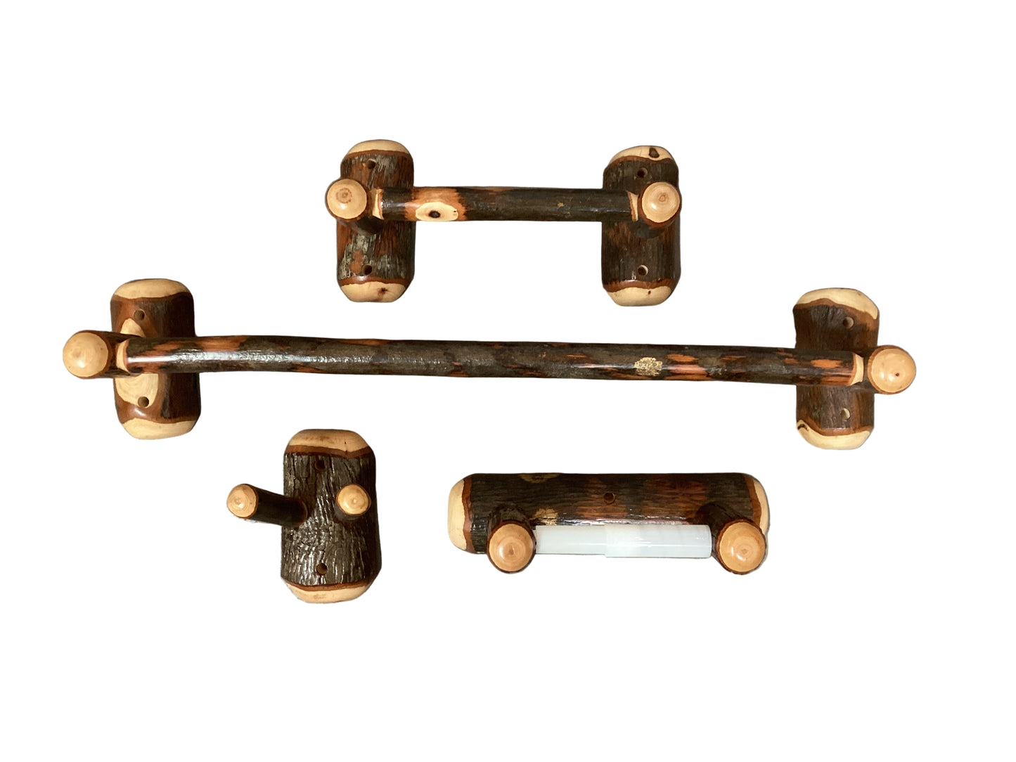 Hickory Bathroom Set