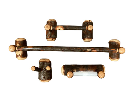 Hickory Bathroom Set