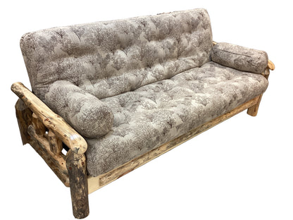 Rustic Red Pine Full EZ Bed