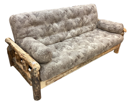 Rustic Red Pine Full EZ Bed