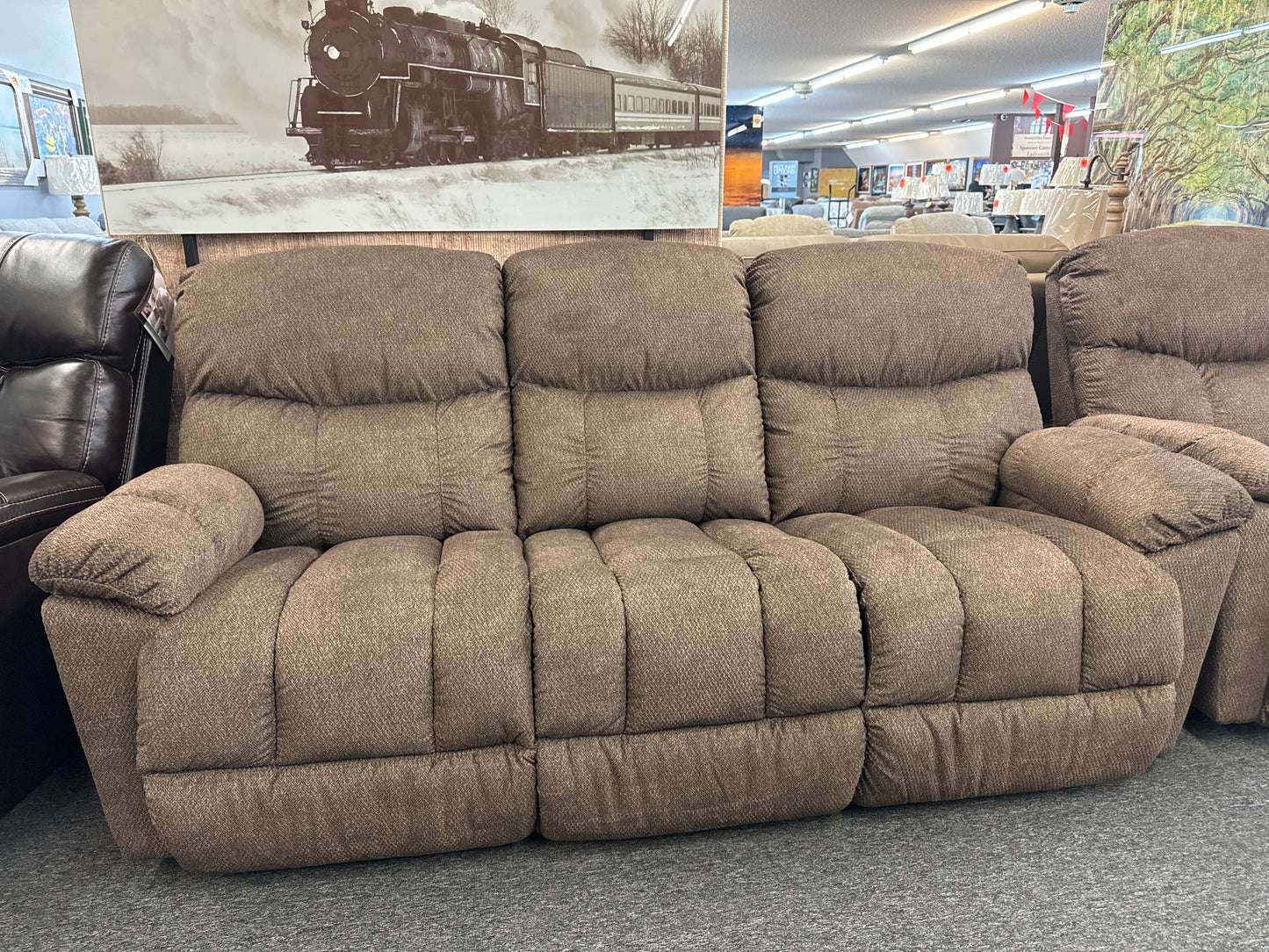 La-Z-Boy reclining sofa w/ chair