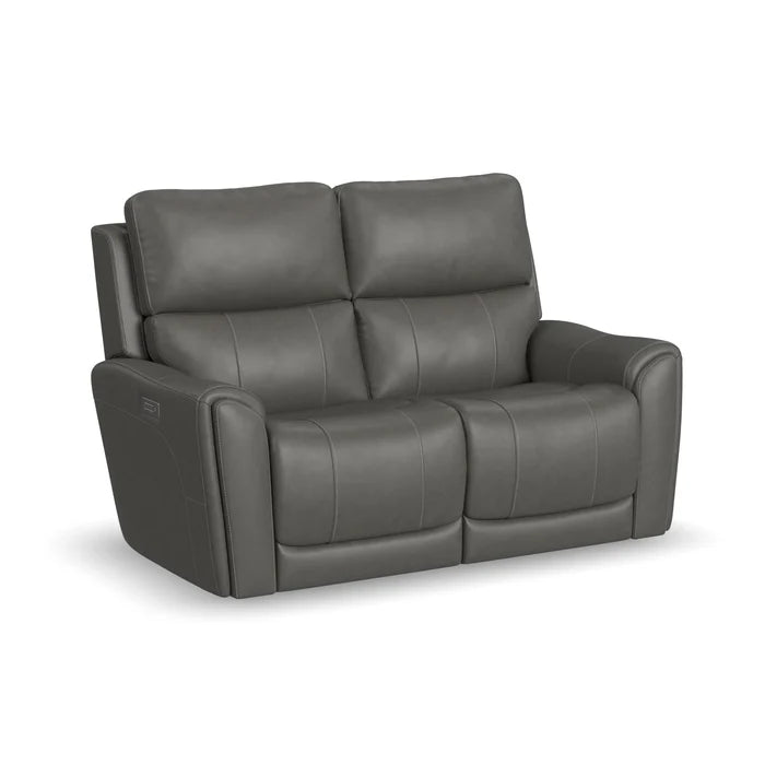 Flexsteel Carter Power Recline Sofa w/ Matching Loveseat and Power Recliner