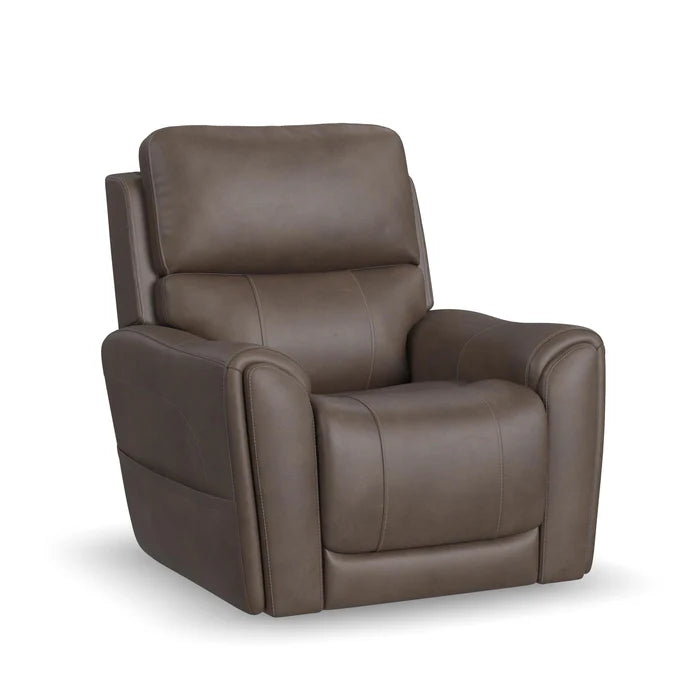 Flexsteel Carter Power Recline Sofa w/ Matching Loveseat and Power Recliner