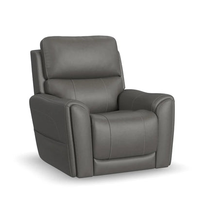 Flexsteel Carter Power Recline Sofa w/ Matching Loveseat and Power Recliner