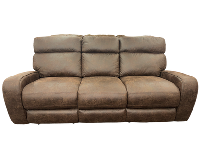 Flexsteel Power Recline Sofa w/ Matching Loveseat (Discontinued)