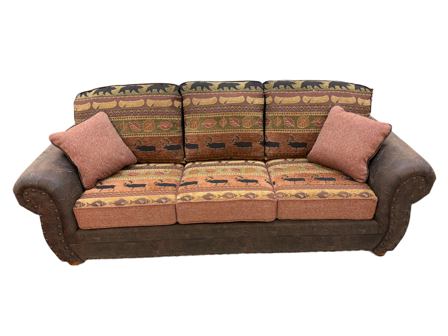 Best Craft Sofa w/ Reversable Cushions