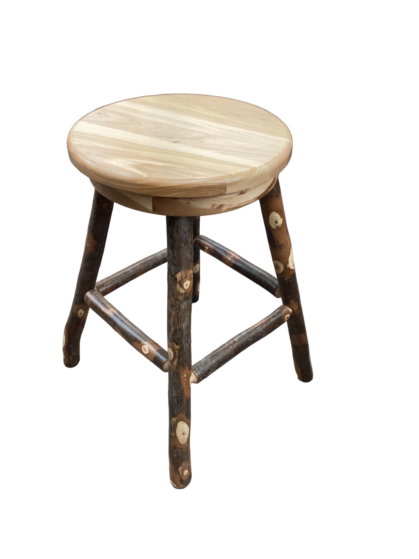 24" Hickory Barstools