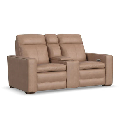 Flexsteel Dutch Power Recline Sofa w/ Matching Loveseat and Power Recliner