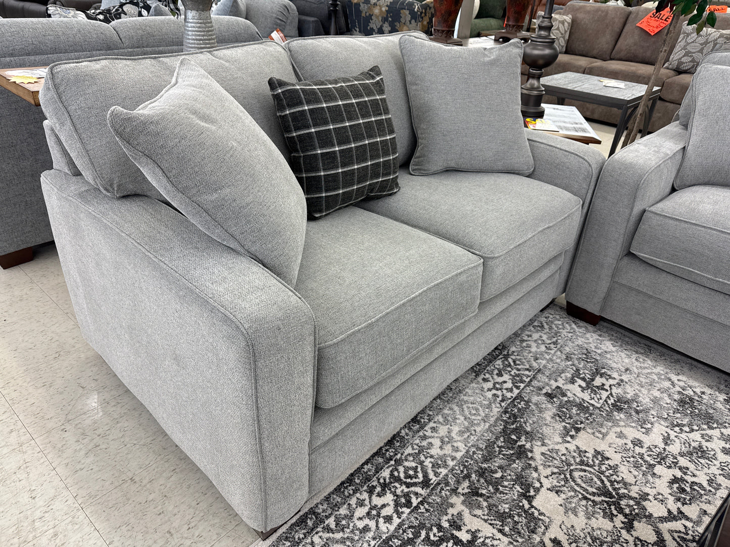 FACTORY SPECIAL La-Z-Boy Meyer Stationary Sofa w/ Matching Loveseat