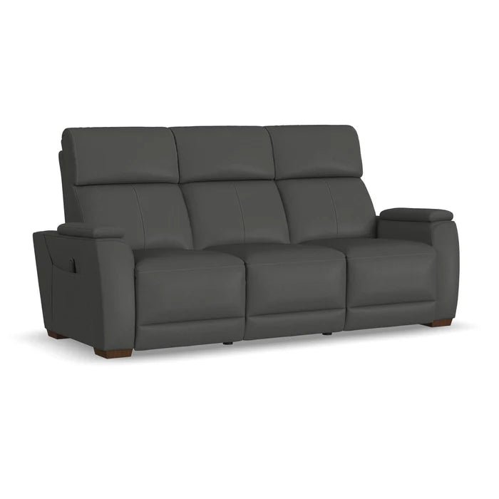 Flexsteel Vibe Power Reclining Set with Power Headrest, Lumbar, Heat, Massage & Pulse