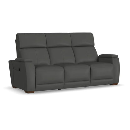 Flexsteel Vibe Power Reclining Set with Power Headrest, Lumbar, Heat, Massage & Pulse