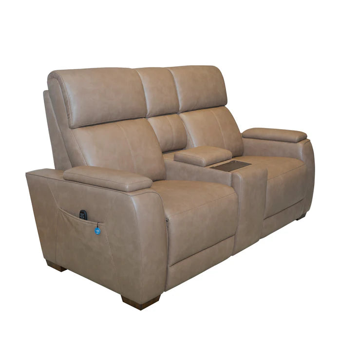 Flexsteel Vibe Power Reclining Set with Power Headrest, Lumbar, Heat, Massage & Pulse